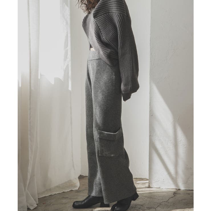 リブニットカーゴパンツ 韓国 夢展望 | 夢展望 | 詳細画像10 