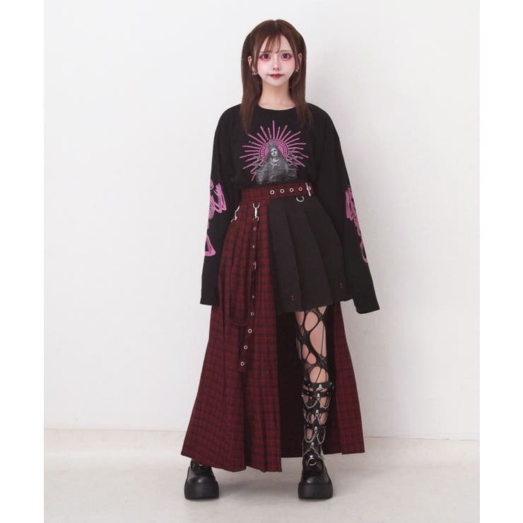 イミテーションプリーツスカート 量産型 地雷系 夢展望 | DearMyLove | 詳細画像3 