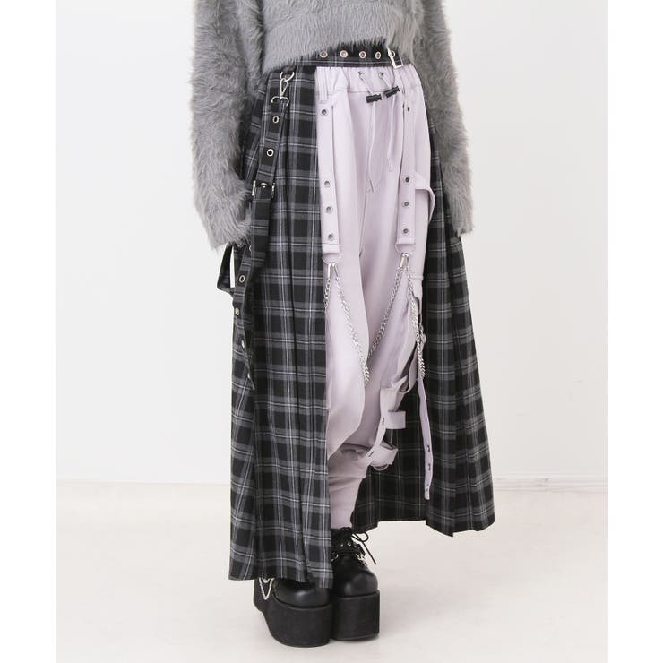 イミテーションプリーツスカート 量産型 地雷系 夢展望 | DearMyLove | 詳細画像13 