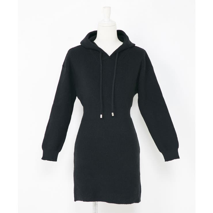 フードゆるピタニットワンピース 韓国 夢展望 | 夢展望 | 詳細画像6 