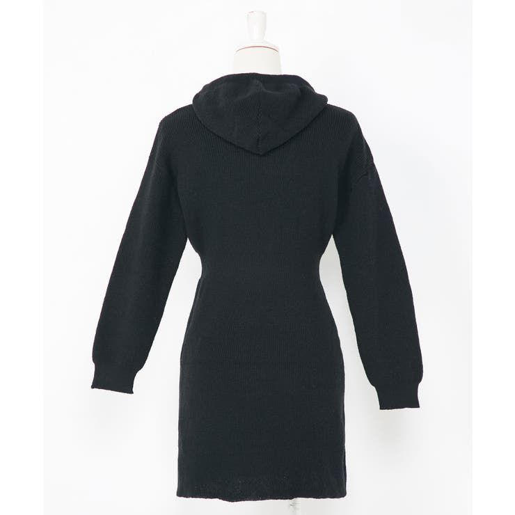 フードゆるピタニットワンピース 韓国 夢展望 | 夢展望 | 詳細画像7 