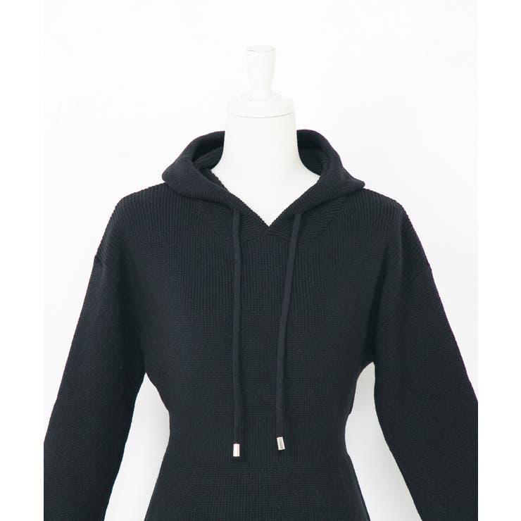 フードゆるピタニットワンピース 韓国 夢展望 | 夢展望 | 詳細画像9 