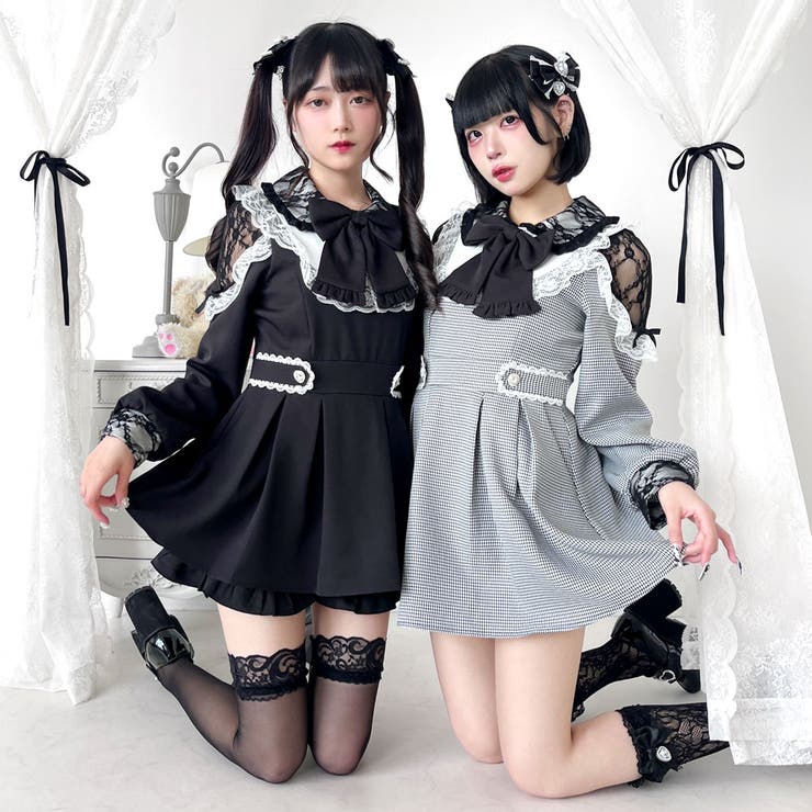 希少 夢展望 姫袖 ワンピース Dear my love 姫系 姫ギャル タグ付 姫袖ビジュースカーフワンピース – レディースファッション通販
