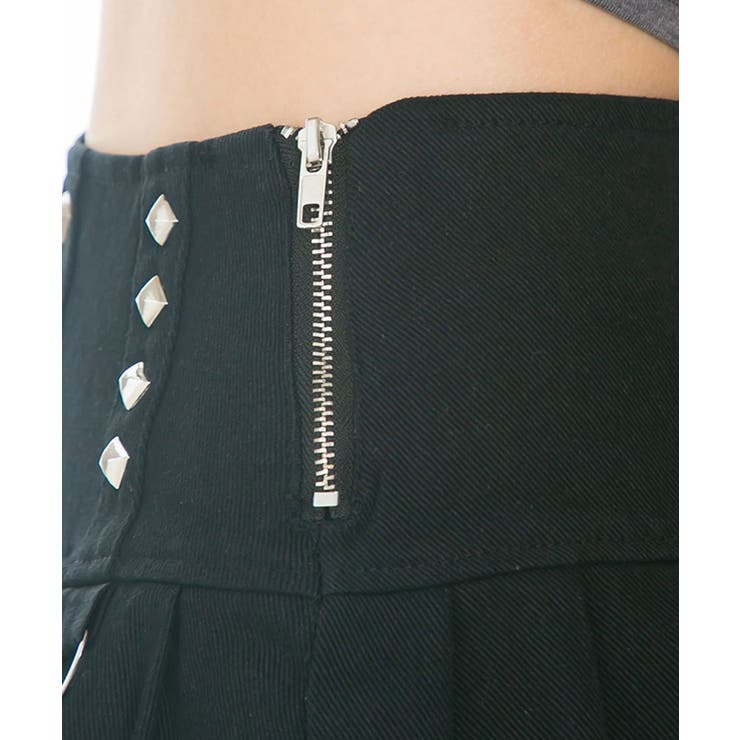 レッグウォーマー付スタッズデザインプリーツスカパンセット 韓国 夢展望 | 夢展望 | 詳細画像15 