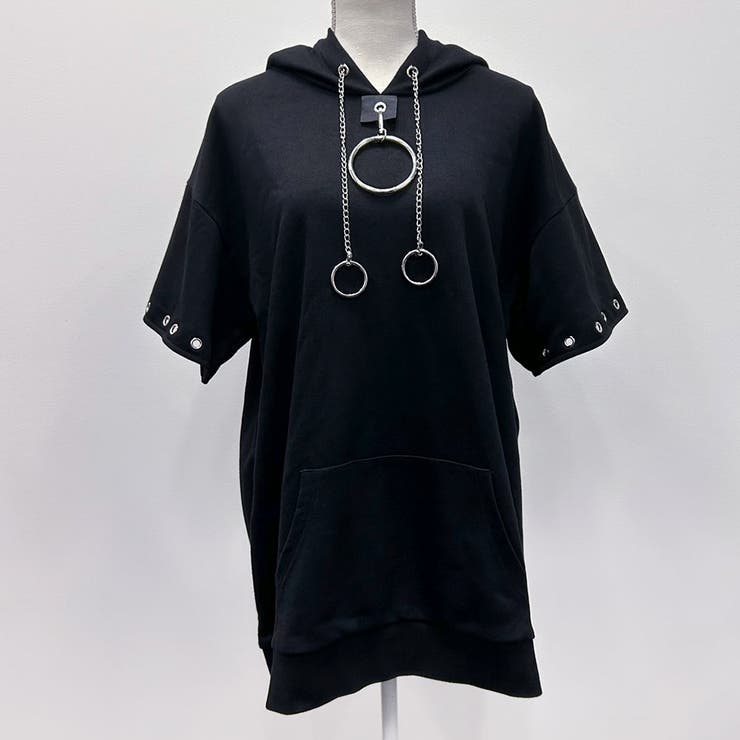 ビッグリングチェーンパーカー 量産型 地雷系 夢展望[品番