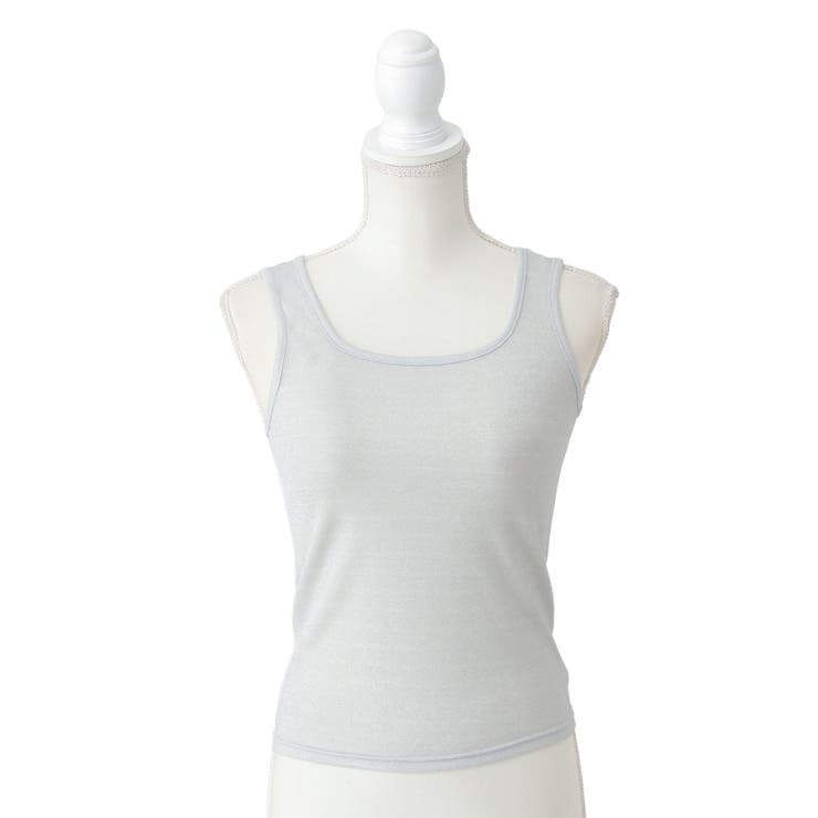 バッククロスグリッタータンクトップ 量産型 地雷系 夢展望 | DearMyLove | 詳細画像9 