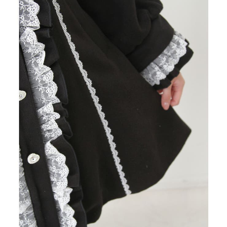 丸襟ヨークリボンフリルコート 量産型 地雷系 夢展望 | DearMyLove | 詳細画像31 