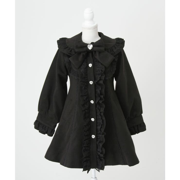 丸襟ヨークリボンフリルコート 量産型 地雷系 夢展望 | DearMyLove | 詳細画像38 
