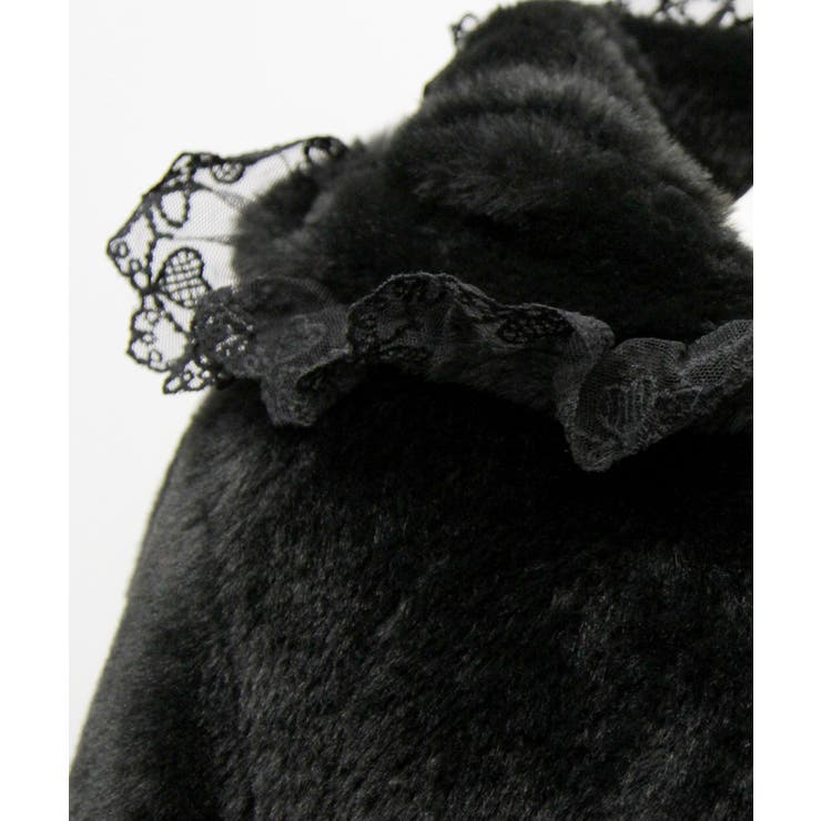 選べるフードデザインフレアファーコート 量産型 地雷系 夢展望 | DearMyLove | 詳細画像65 