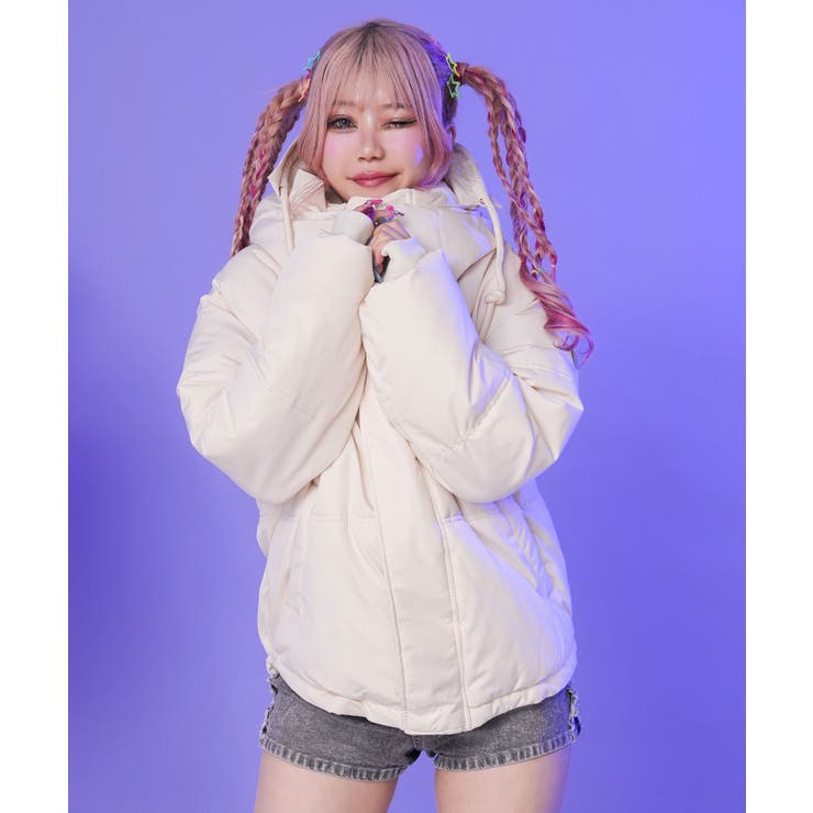 ★CHANEL★美品★ツイード★アルパカ★中綿★ダウン★フーディ★コート キラキラキルティング中綿ダウン風コート JB23606 | レディース
