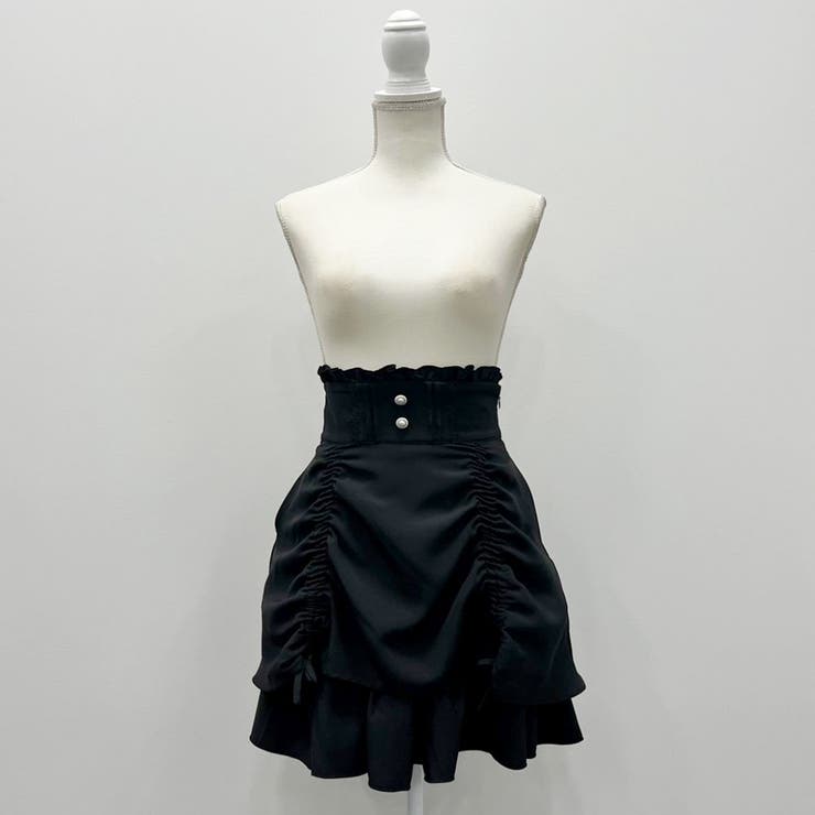 ドロストフリルスカート 量産型 地雷系 夢展望[品番：YU000047209