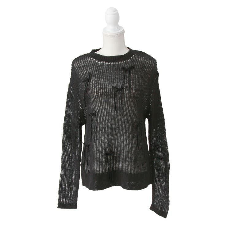 ランダムリボンシアーニット 量産型 地雷系 夢展望 | DearMyLove | 詳細画像11 