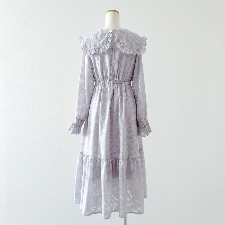 ジャガードレースセーラーワンピース 量産型 地雷系 夢展望 | DearMyLove | 詳細画像19 