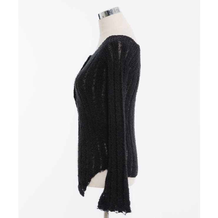 やや透けニットトップス 韓国 夢展望 | 夢展望 | 詳細画像9 