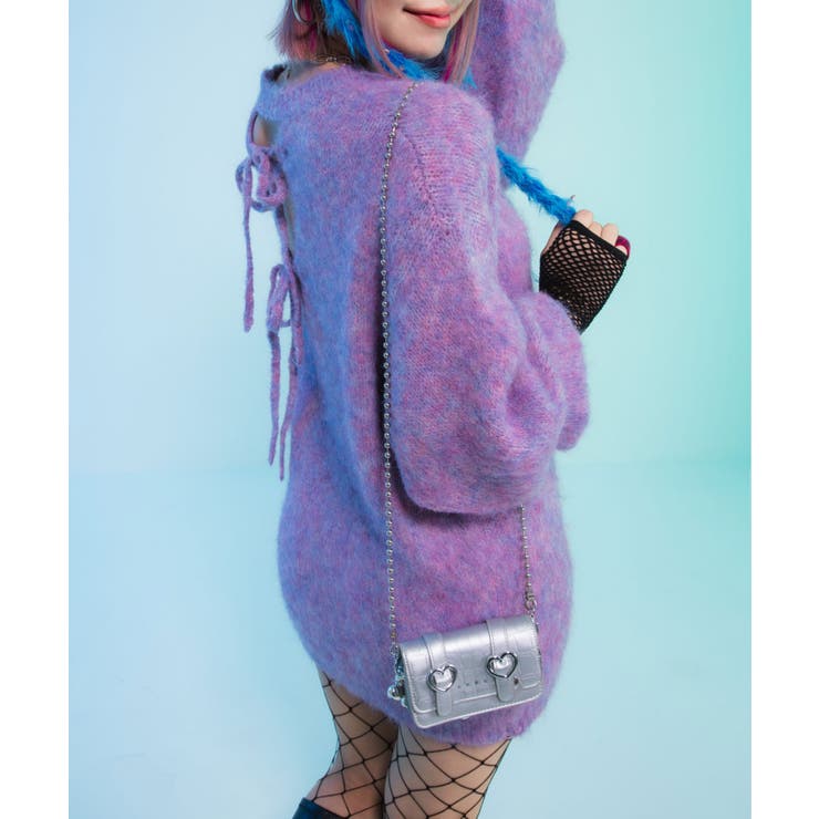 バックリボンニットチュニック 韓国 夢展望 | 夢展望 | 詳細画像18 