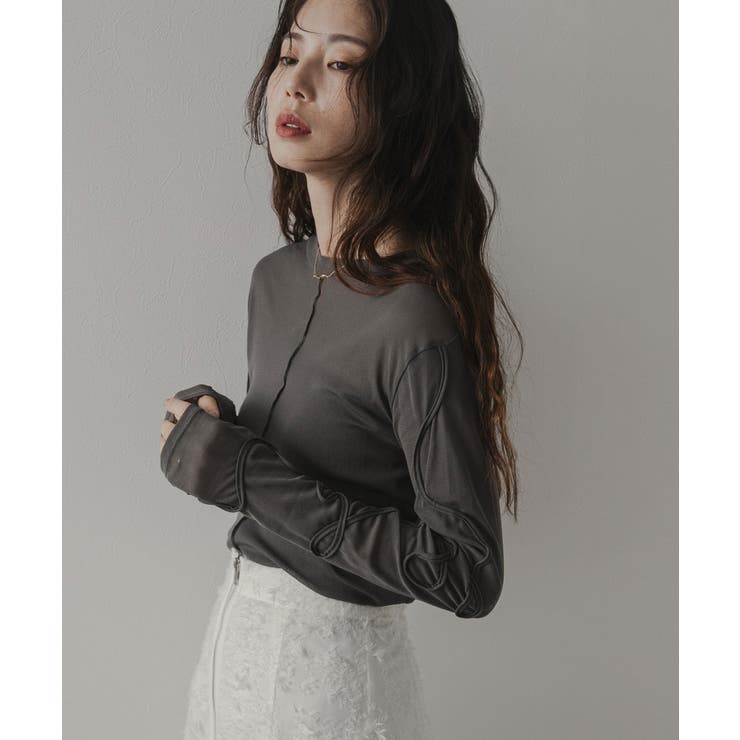 ループリボンシアートップス 韓国 夢展望 | 夢展望 | 詳細画像11 