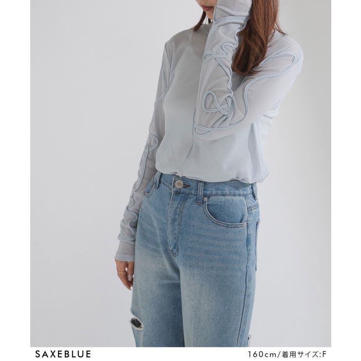 ループリボンシアートップス 韓国 夢展望 | 夢展望 | 詳細画像31 