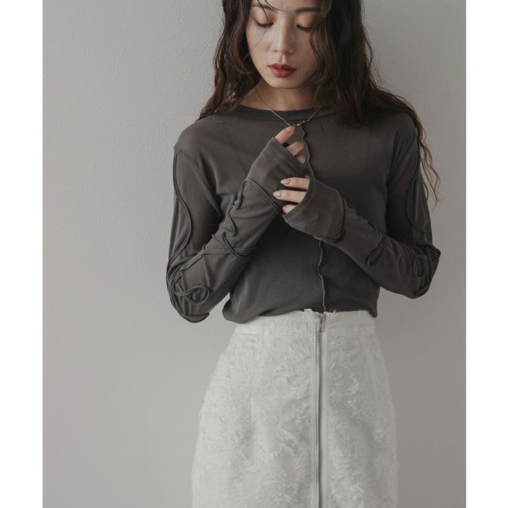 ループリボンシアートップス 韓国 夢展望 | 夢展望 | 詳細画像47 