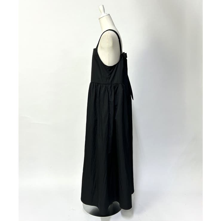 バックリボンタフタフレアワンピース 韓国 夢展望 | 夢展望 | 詳細画像20 