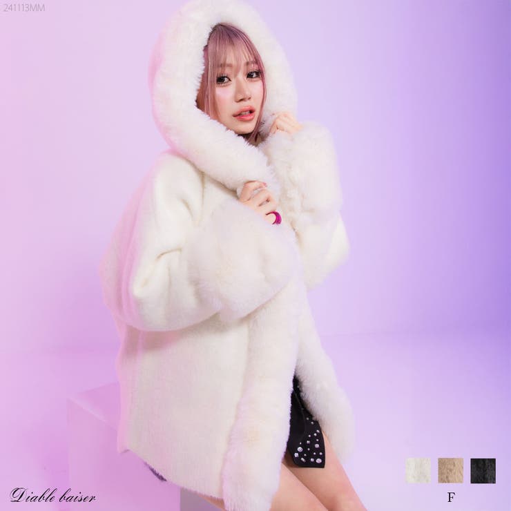 YOUHEE FUR LONG SLEEVE KNIT ファー ニット 韓国 トップス