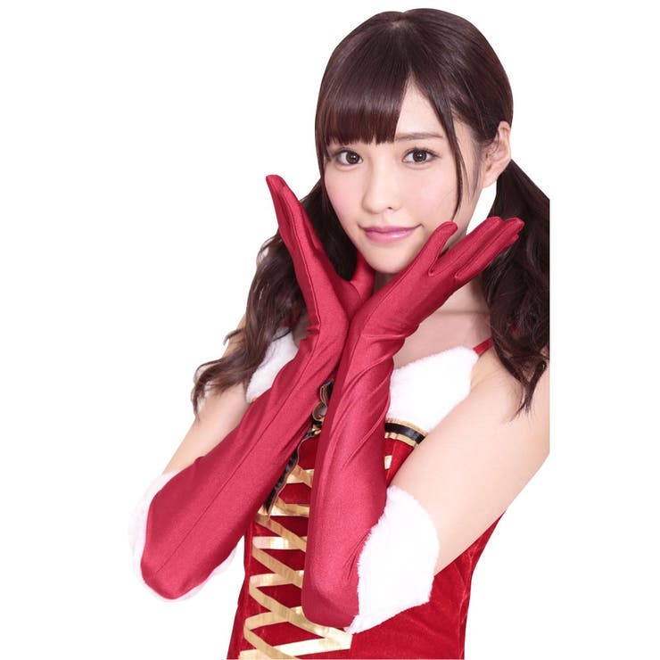 サンタロング手袋【クリスマス コスプレ】 韓国 夢展望 | 夢展望 | 詳細画像1 