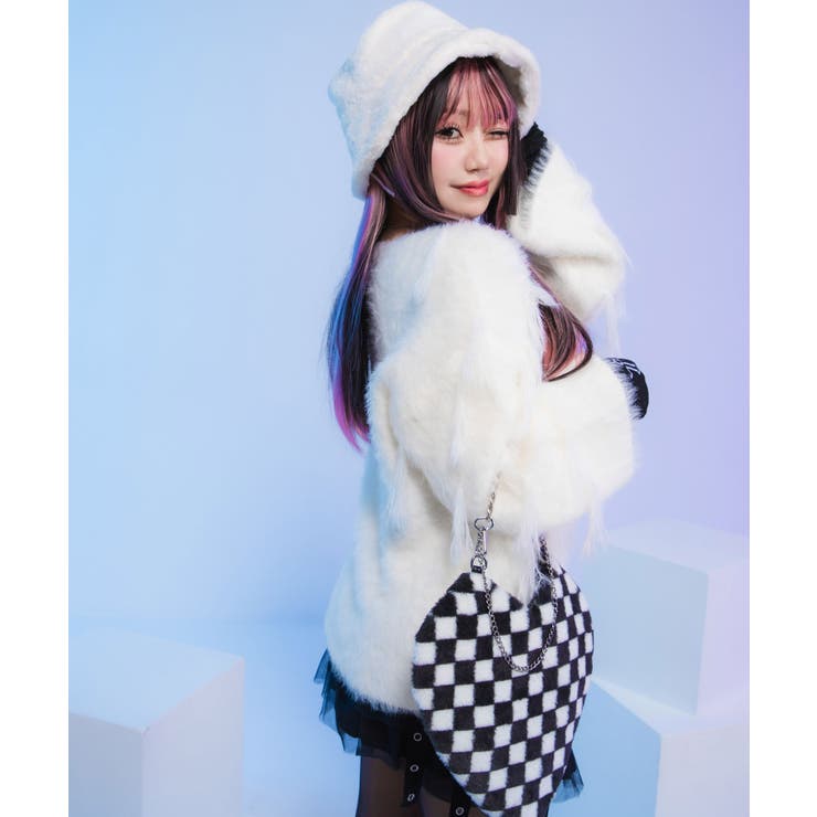 シャギーフリンジゆるニットトップス 韓国 夢展望 | 夢展望 | 詳細画像6 