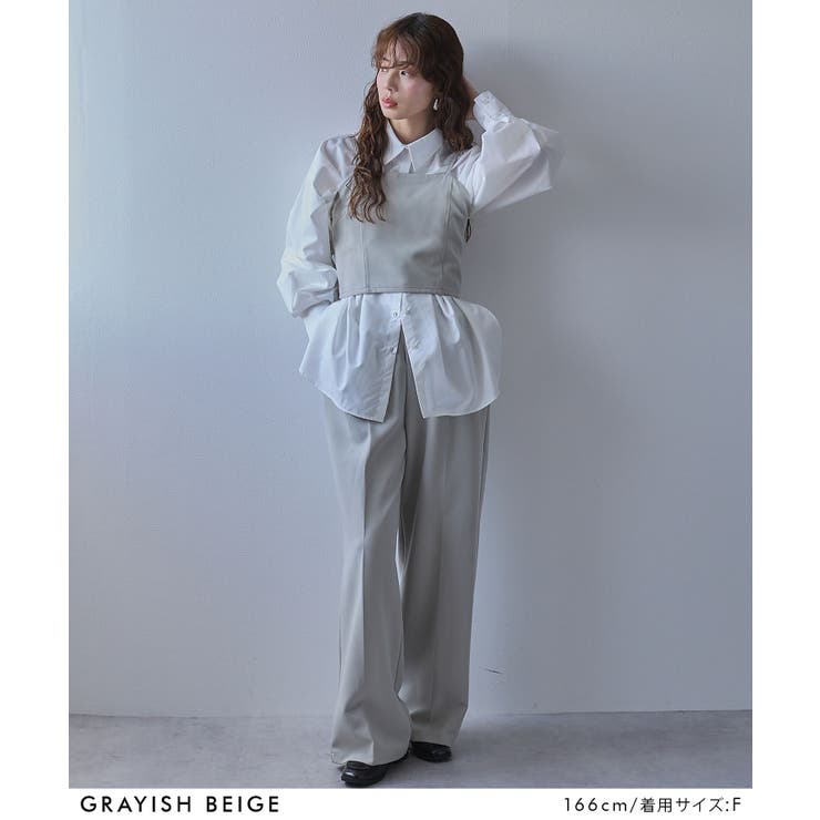 ベアトップビスチェ【セットアップ対応】 韓国 夢展望 | 夢展望 | 詳細画像10 