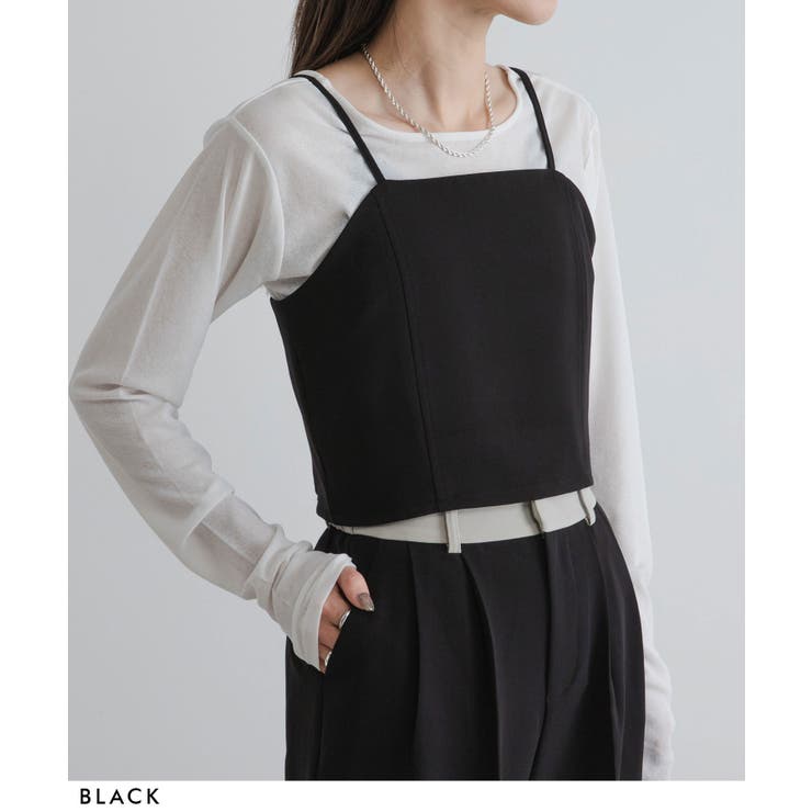 ベアトップビスチェ【セットアップ対応】 韓国 夢展望 | 夢展望 | 詳細画像17 