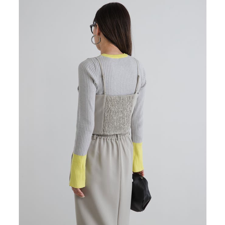 ベアトップビスチェ【セットアップ対応】 韓国 夢展望 | 夢展望 | 詳細画像33 