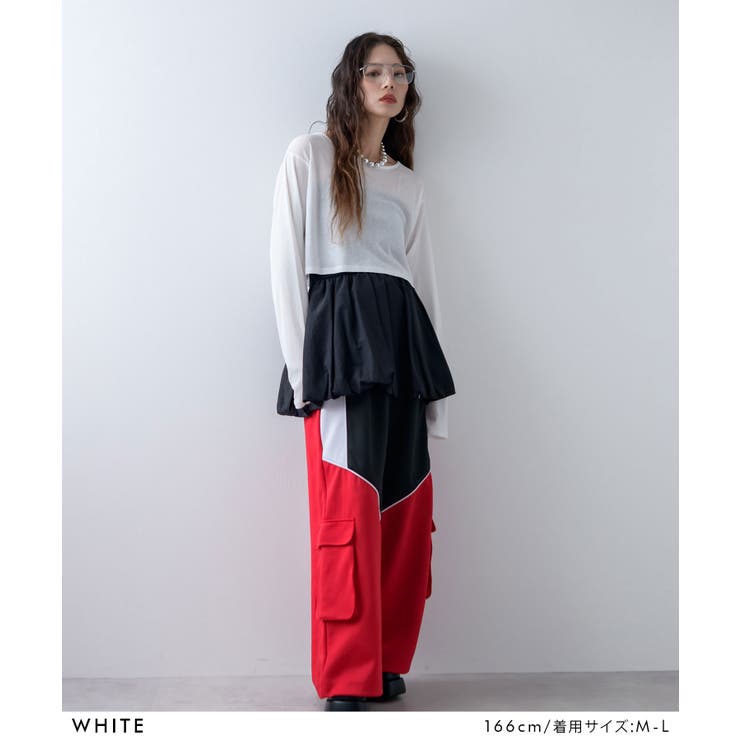 クロップドシアーロンT シアートップス 韓国 夢展望 bohmal(ボマール) | 夢展望 | 詳細画像8 
