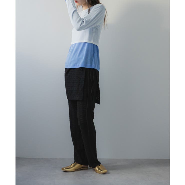 クロップドシアーロンT シアートップス 韓国 夢展望 bohmal(ボマール) | 夢展望 | 詳細画像22 