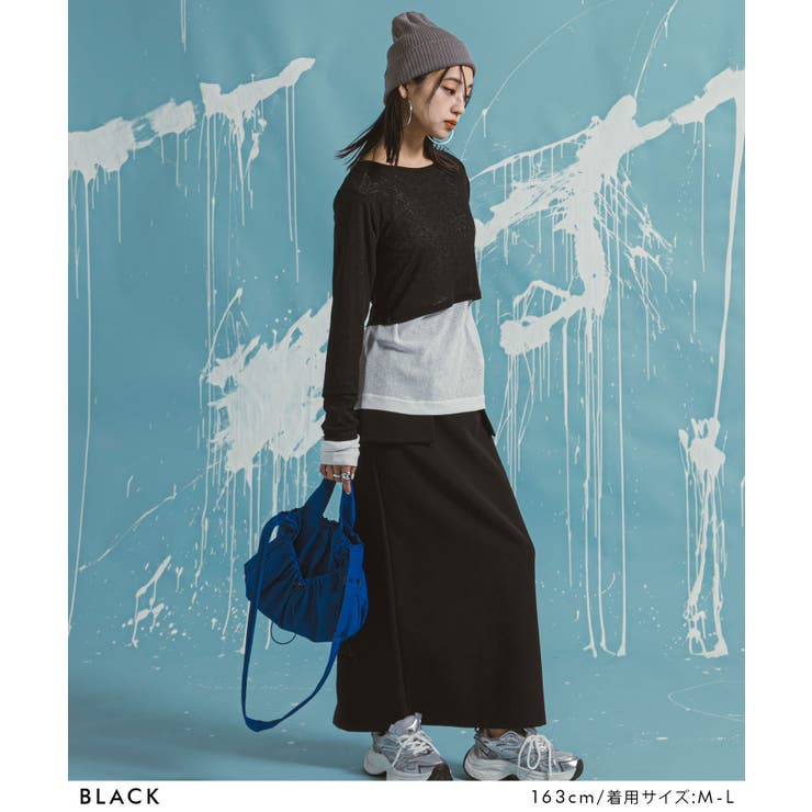 クロップドシアーロンT シアートップス 韓国 夢展望 bohmal(ボマール) | 夢展望 | 詳細画像25 