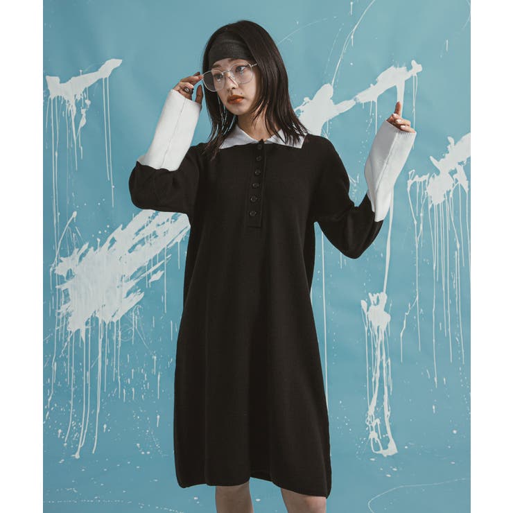 ポロシャツワンピース 韓国 夢展望 | 夢展望 | 詳細画像5 