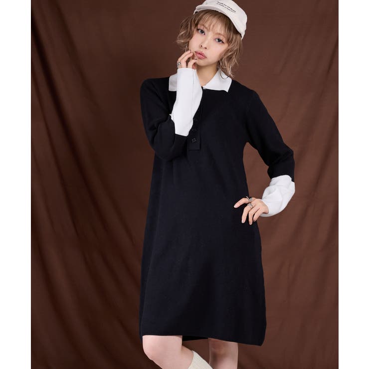 【最上もが着用】ポロシャツワンピース 韓国 夢展望 | 夢展望 | 詳細画像5 