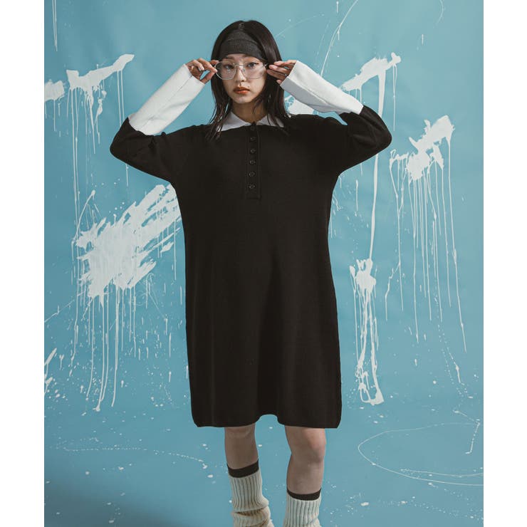 【最上もが着用】ポロシャツワンピース 韓国 夢展望 | 夢展望 | 詳細画像11 