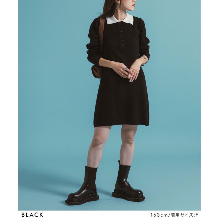 【最上もが着用】ポロシャツワンピース 韓国 夢展望 | 夢展望 | 詳細画像30 
