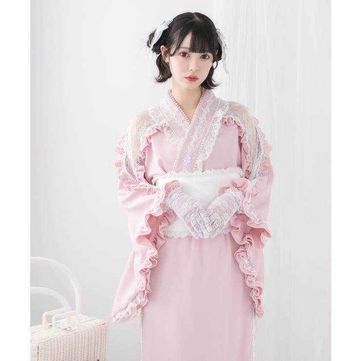 夢展望　ディアマイラブ　浴衣　ホワイト　レース DearMyLove（ディアマイラブ）ALL 浴衣 – レディース