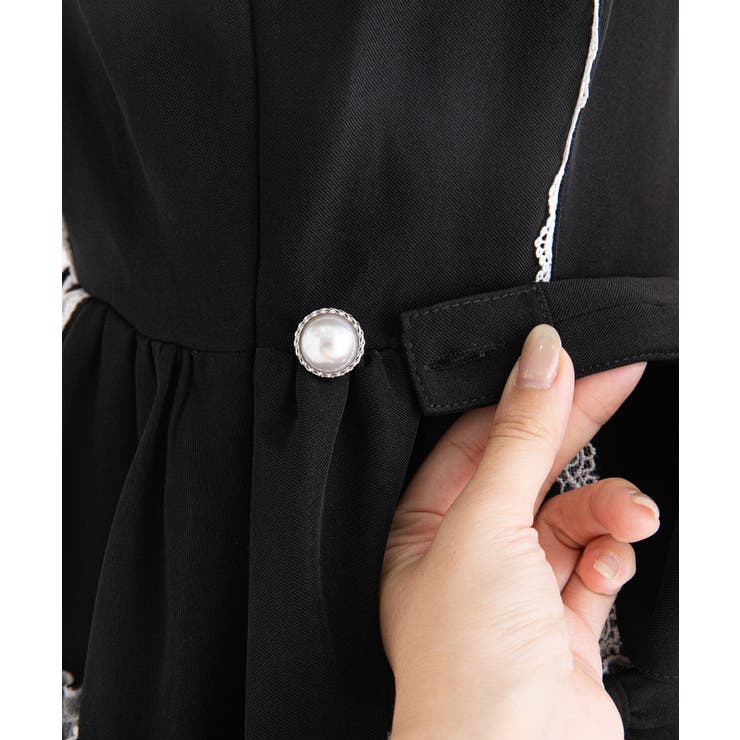 フリルたっぷりはしごレースリボンミニジャンスカ 量産型 地雷系 夢展望 | DearMyLove | 詳細画像40 