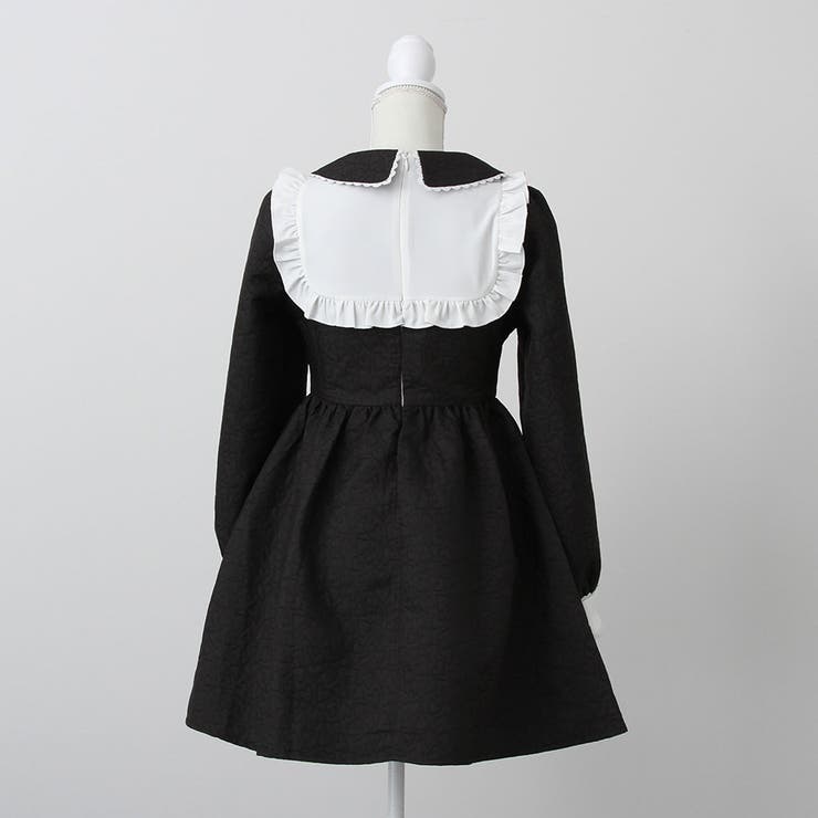 リボンフリルヨークハート柄ワンピース 量産型 地雷系 夢展望 | DearMyLove | 詳細画像21 