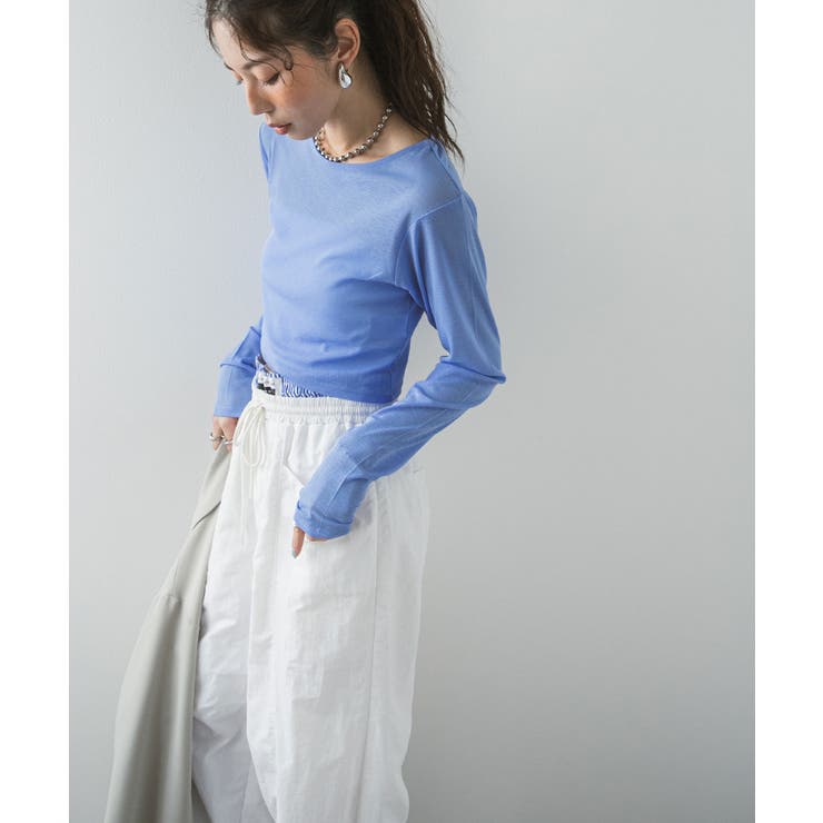 カーブレイヤードナイロンパンツ 韓国 夢展望 | 夢展望 | 詳細画像15 