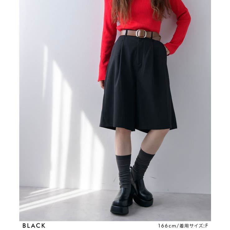 タックツイルハーフパンツ 韓国 夢展望 | 夢展望 | 詳細画像8 