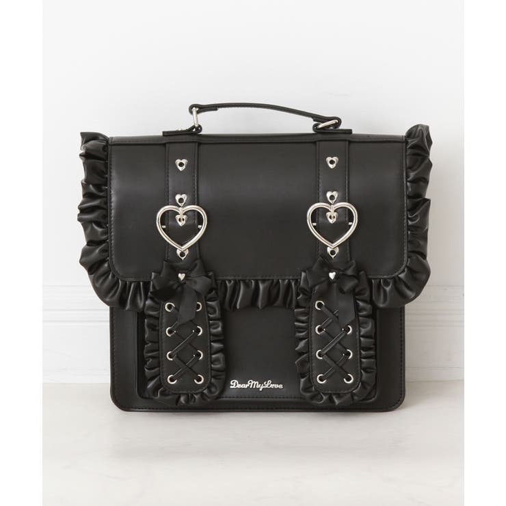 ときめきハートうさ耳フリルショルダー痛バッグ 量産型 地雷系 夢展望 | DearMyLove | 詳細画像18 