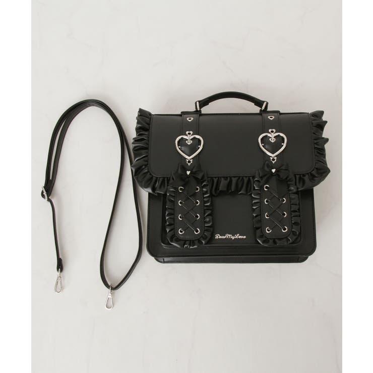 ときめきハートうさ耳フリルショルダー痛バッグ 量産型 地雷系 夢展望 | DearMyLove | 詳細画像20 