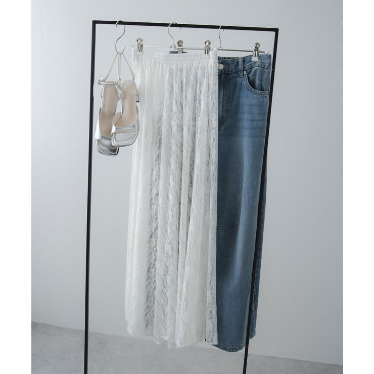 レースロングスカート 韓国 夢展望 | 夢展望 | 詳細画像9 