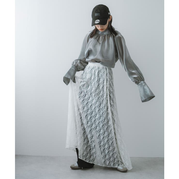 レースロングスカート 韓国 夢展望 | 夢展望 | 詳細画像13 