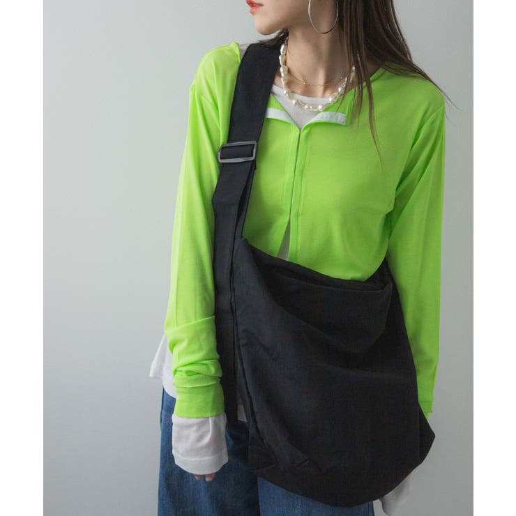 ボディビッグナイロンショルダーバッグ 韓国 夢展望 | 夢展望 | 詳細画像11 