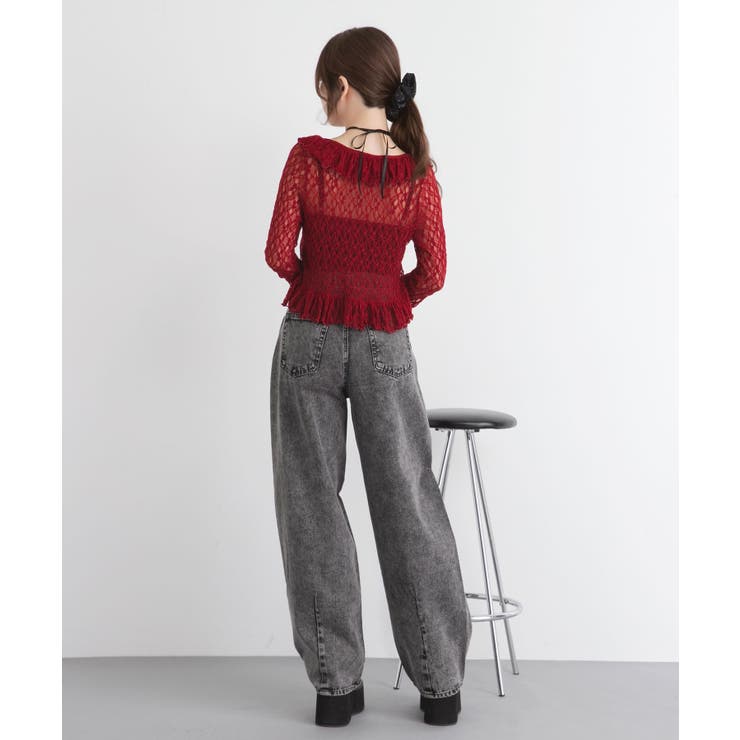 ロマンティックフリルボレロカーデ【大きいサイズ有り】 量産型 地雷系 夢展望 | DearMyLove | 詳細画像14 