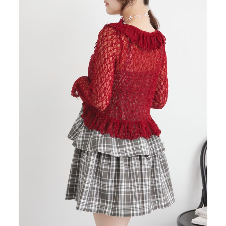 ロマンティックフリルボレロカーデ【大きいサイズ有り】 量産型 地雷系 夢展望 | DearMyLove | 詳細画像18 