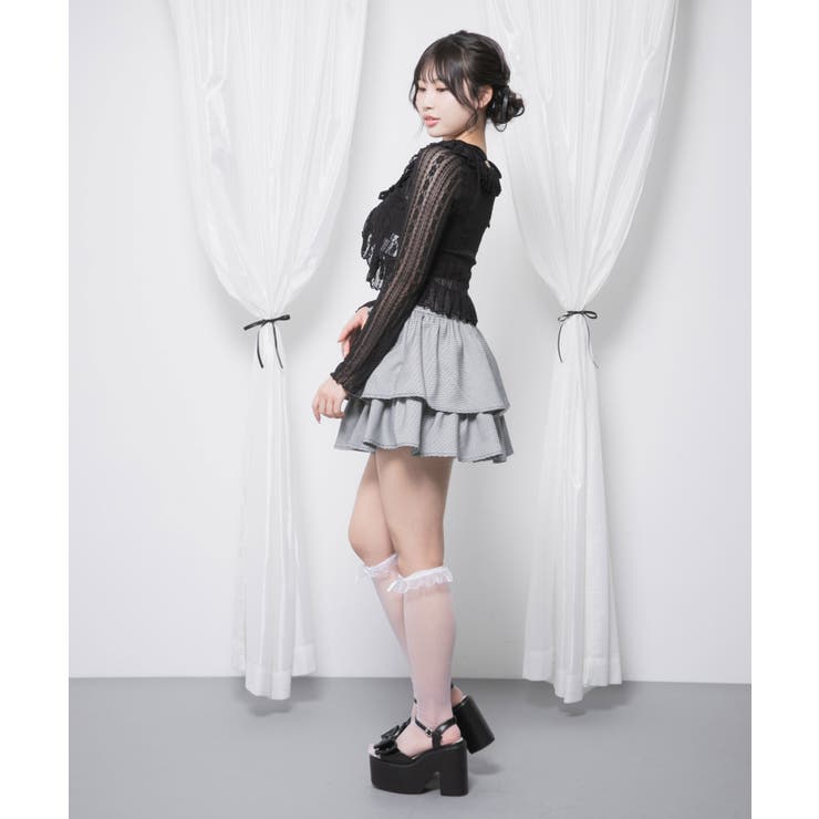 ロマンティックフリルボレロカーデ【大きいサイズ有り】 量産型 地雷系 夢展望 | DearMyLove | 詳細画像25 