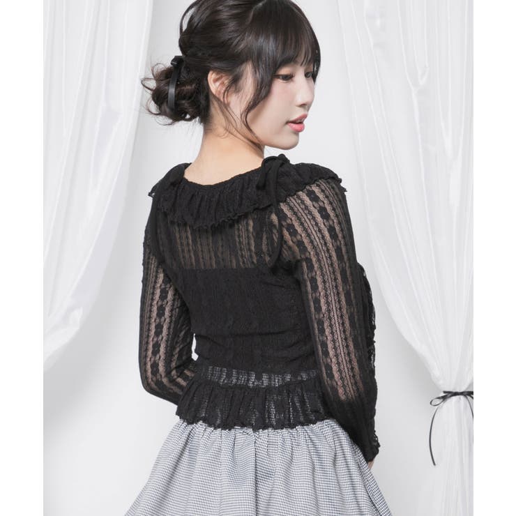 ロマンティックフリルボレロカーデ【大きいサイズ有り】 量産型 地雷系 夢展望 | DearMyLove | 詳細画像26 